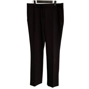 Ann Taylor "The Sophia" Tall Black Trousers (Size 12 Tall)